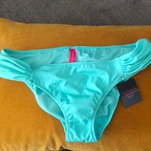 Teal Victoria Secrets swim bottom Size S